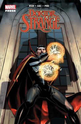 Doktor Strange T.1. Autor: Waid Mark. SmakLiter.pl Okładka książki Doktor Strange T.1