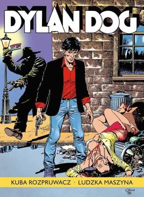 Dylan Dog. Kuba Rozpruwacz / Ludzka maszyna. Autor: Sclavi Tiziano, Alessandro Bilotta. SmakLiter.pl Okładka książki Dylan Dog. Kuba Rozpruwacz / Ludzka maszyna