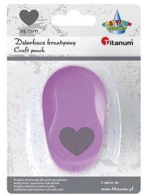 Opakowanie Dziurkacz z motywem Serce 25mm