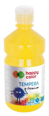 Opakowanie Farba tempera Premium 500ml żółta HAPPY COLOR