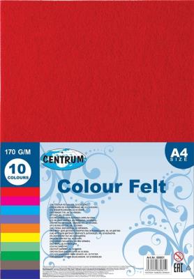 Opakowanie Filc dekoracyjny A4 10 kolorów 88081