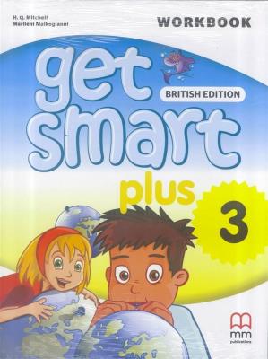 Okładka książki Get Smart Plus 3 WB + CD MM PUBLICATIONS