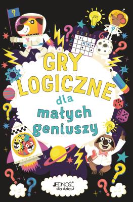 Okładka książki Gry logiczne dla małych geniuszy