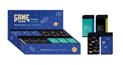 Opakowanie Gumka do ścierania Game Over 1szt