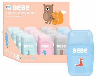 Opakowanie Gumko-temperówka B&B Kids Pastel mix (16szt)