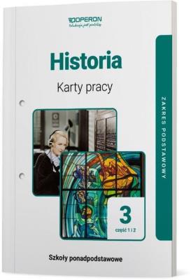 Okładka książki Historia LO 3 Karty pracy ucznia ZP cz.1-2 OPERON