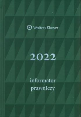 Opakowanie Informator Prawniczy 2022 Zielony A5