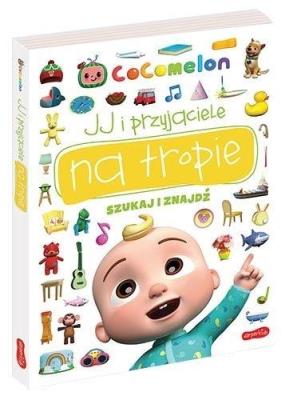 JJ i przyjaciele na tropie. Cocomelon. Autor: Opracowanie zbiorowe. SmakLiter.pl Okładka książki JJ i przyjaciele na tropie. Cocomelon