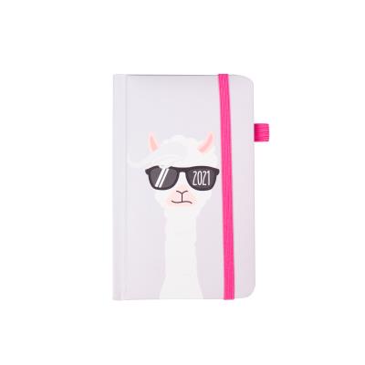 Opakowanie Kalendarz 2021 kieszonkowy A6 Lama