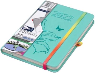 Opakowanie Kalendarz 2022 B6 Tyg. Hip Hop miętowy ELEFANT