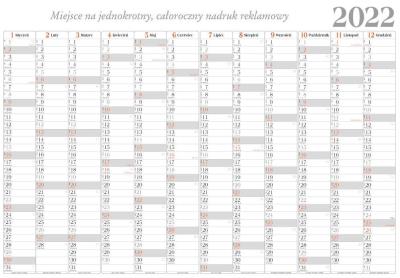Opakowanie Kalendarz 2022 Biurowy Planer BF03