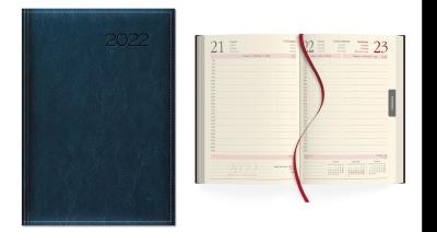 Opakowanie Kalendarz 2022 Dzienny A5 2022 Granat SK2-1