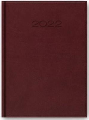 Kalendarz 2022 Dzienny A5 Vivella Bordowy 21DR-02. Wydawca: Lucrum. SmakLiter.pl Opakowanie Kalendarz 2022 Dzienny A5 Vivella Bordowy 21DR-02