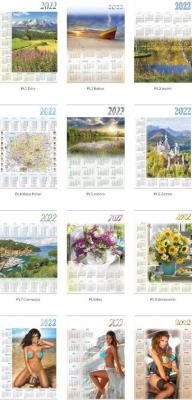 Kalendarz 2022 Jednoplan. MIX 2 (12szt) PL01-12. Wydawca: Lucrum. SmakLiter.pl Opakowanie Kalendarz 2022 Jednoplan. MIX 2 (12szt) PL01-12