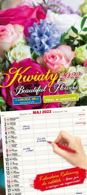 Opakowanie Kalendarz 2022 KPD-1 Kwiaty AVANTI