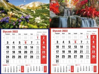 Opakowanie Kalendarz 2022 KTJ Jednodzielny MIX AVANTI