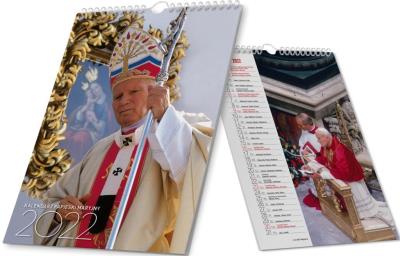 Kalendarz 2022 Papieski Maryjny. Wydawca: Bernardinum. SmakLiter.pl Opakowanie Kalendarz 2022 Papieski Maryjny