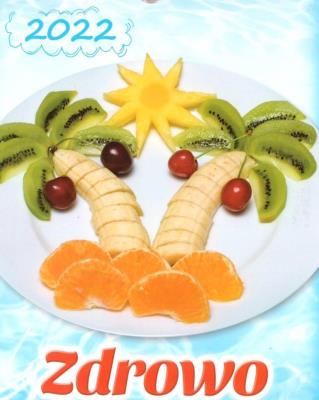 Opakowanie Kalendarz 2022 Ścienny Zdrowo kolorowo
