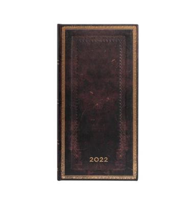 Opakowanie Kalendarz 2022 Slim Black Moroccan Horizontal DE7684-1