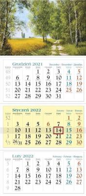 Kalendarz 2022 Trójdzielny Malarstwo KT12. Wydawca: Lucrum. SmakLiter.pl Opakowanie Kalendarz 2022 Trójdzielny Malarstwo KT12