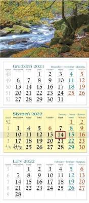 Kalendarz 2022 Trójdzielny Strumień KT4. Autor: x. SmakLiter.pl Okładka książki Kalendarz 2022 Trójdzielny Strumień KT4