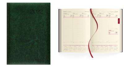Opakowanie Kalendarz 2022 Tygodniowy A4 2022 Zieleń SK0