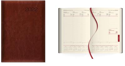 Opakowanie Kalendarz 2022 Tygodniowy B5 2022 Brąz SK0-5