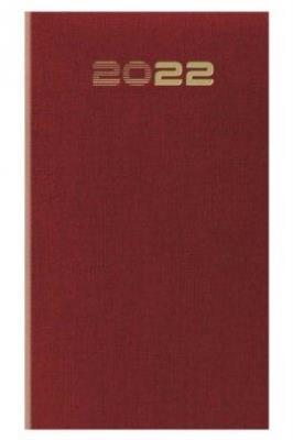 Opakowanie Kalendarz 2022 Tygodniowy Standard rubinowy