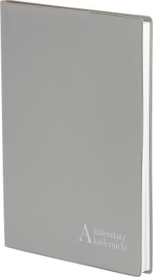 Okładka książki Kalendarz Akademicki A5 2021/2022 tyg.PCV Szary