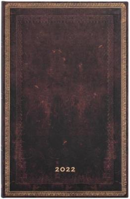 Opakowanie Kalendarz książkowy maxi 2022 12M Black Moroccan