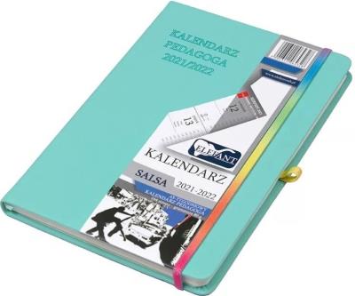 Opakowanie Kalendarz Pedag. 2021/2022 A5 Tyg. Salsa akwa.