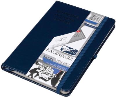 Opakowanie Kalendarz Pedag. 2021/2022 A5 Tyg. Salsa granat.
