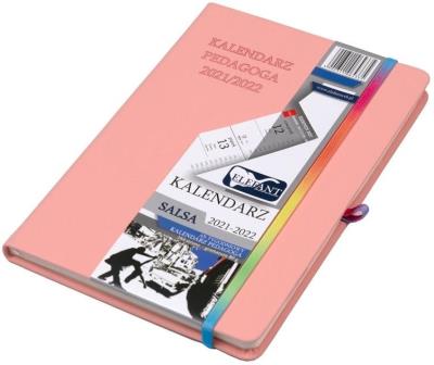 Opakowanie Kalendarz Pedag. 2021/2022 A5 Tyg. Salsa morelowy