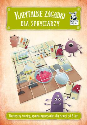 Okładka książki Kapitalne zagadki dla spryciarzy