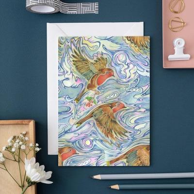 Opakowanie Karnet A136 B6 + koperta Rudziki