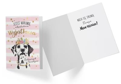 Opakowanie Karnet B6 GS-018 Urodziny