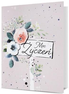 Opakowanie Karnet B6 Moc życzeń HM200-2252