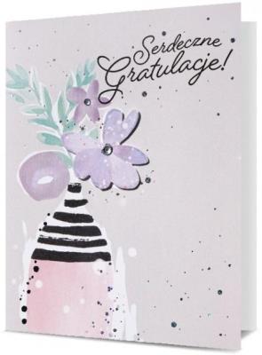 Opakowanie Karnet B6 Serdeczne Gratulacje! HM200-2247