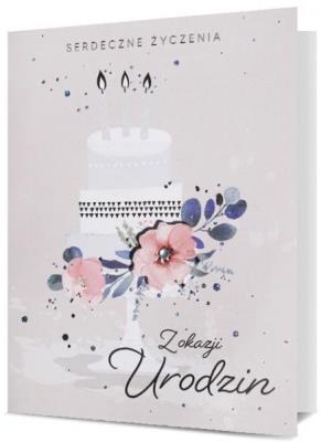 Opakowanie Karnet B6 Urodziny HM200-2251