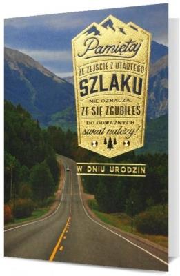 Opakowanie Karnet B6 Urodziny HM200-2299