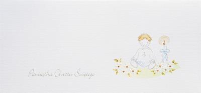 Karnet Chrzest DL C06 - Świeca Chłopiec. Wydawca: MAK. SmakLiter.pl Opakowanie Karnet Chrzest DL C06 - Świeca Chłopiec