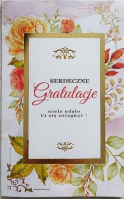 Opakowanie Karnet Gratulacje 2K - 036