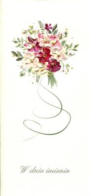 Karnet Imieniny DL I 101 - Kwiaty. Wydawca: MAK. SmakLiter.pl Opakowanie Karnet Imieniny DL I 101 - Kwiaty