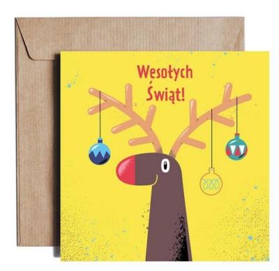 Opakowanie Karnet kw Happy Christmas ML05