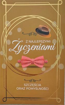 Opakowanie Karnet Najlepsze życzenia 2K - 052