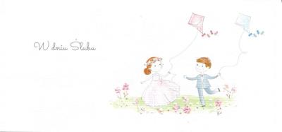 Karnet Ślub DL S40 - Latawce. Wydawca: MAK. SmakLiter.pl Opakowanie Karnet Ślub DL S40 - Latawce