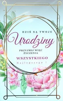 Opakowanie Karnet Urodziny 2K - 034