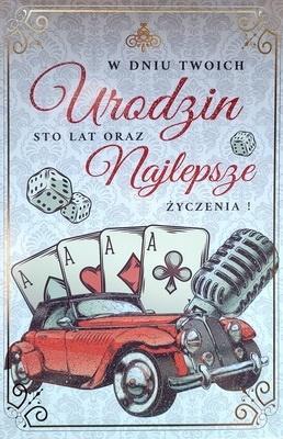 Opakowanie Karnet Urodziny 2K - 038