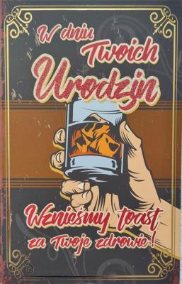 Opakowanie Karnet Urodziny 2K - 050