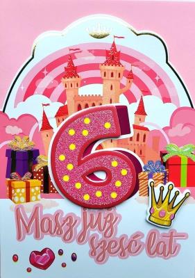 Opakowanie Karnet Urodziny 6 4K - 056